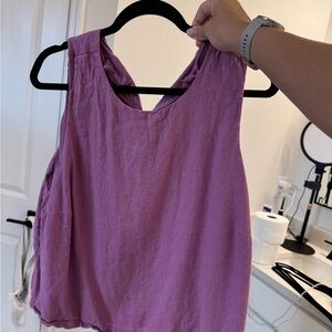 Abercrombie & Fitch Purple Tank Top